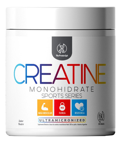 Suplemento En Polvo The Protein Lab Creatina Monohidratada