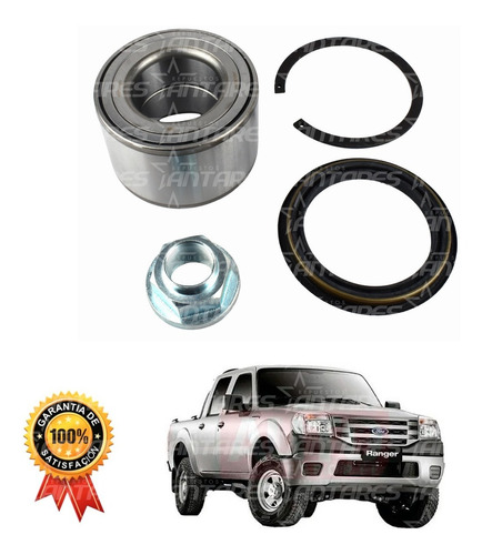 Kit Rodamiento Maza Delantera Ford Ranger 2.5 2007 2012 