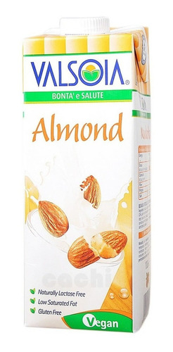 Leche De Almendras Valsoia 1lt Vegan