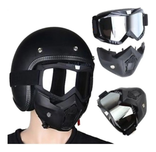 Googles Motocross Mascara Careta Tacticos Y De Proteccion Color de la lente Negro Color del armazón Blanco