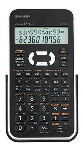 Sharp El531xbwh - Calculadora Científica Con Pantalla De 2 L