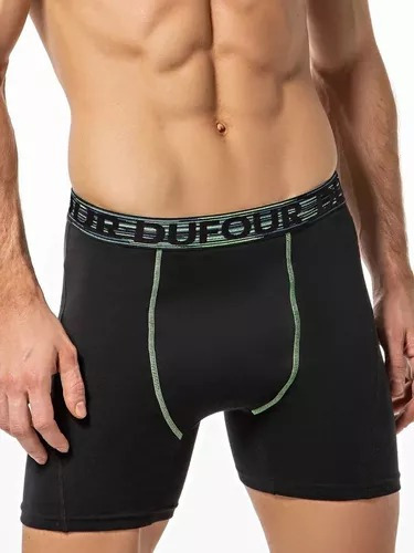 Dufour Hombre Boxer Algodon Lycra Cintura Expuesta 11858