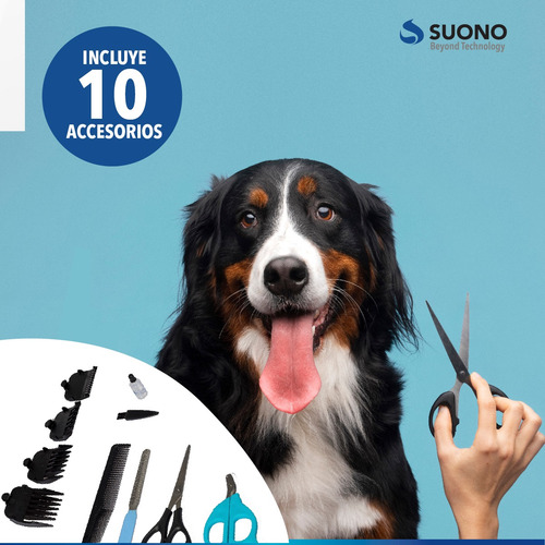 Imagen 6 de 10 de Kit Peluquería Para Mascota Con Accesorios