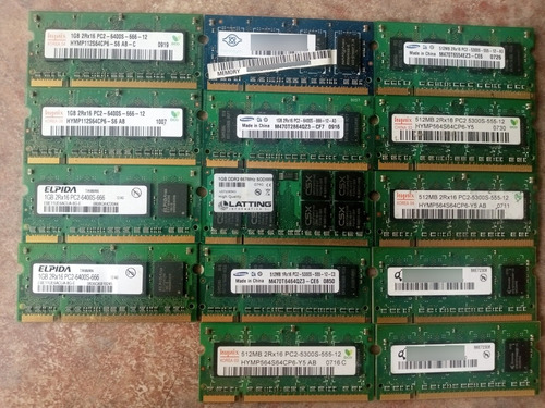 Memoria Ram Ddr2 1g Y 500mg