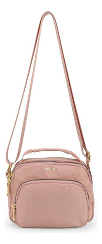 Shoulder Bag Feminina Media Transversal Up4you Original Cor Rosa