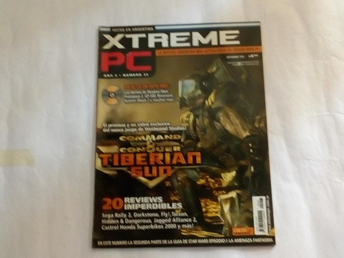 Revista Extreme Pc-año2 N° 23-command & Conquer Tiberian Sun