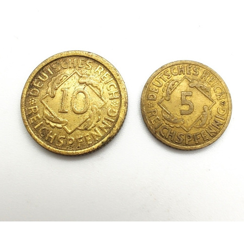 Monedas Antiguas Rep. Weimar Alemania 1925 - Numismatica