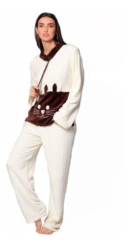 Pijama Para Dama Conejo Tela Polar Super Calientita 10266