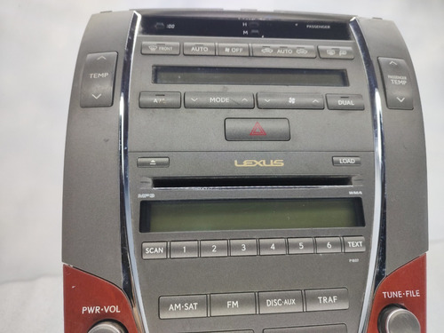 Estereo Radio Lexus Es350 10 Sin Código Detalle #1100