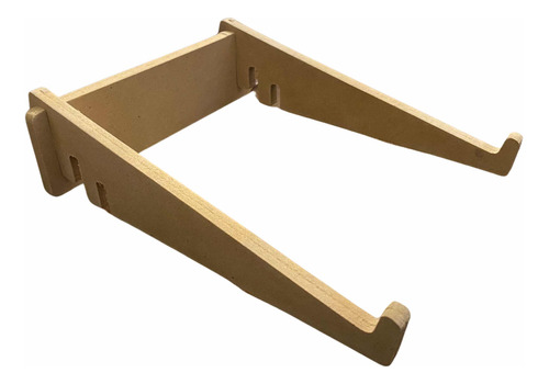 Soporte Base Porta Notebook De Madera