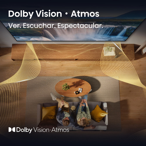 Hisense Television 43qd6qv Modelo 2025 Pantalla 43 Pulgadas Qled Smart Vidaa Tv Uhd 4k Control Remoto Por Voz Con Alexa Escalado Ai A 4k Dolby Vision Atmos Modo De Juego Plus