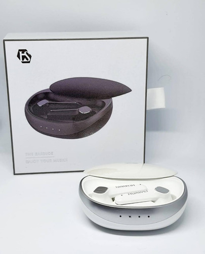 Imagen 3 de 4 de Audífonos Inalámbricos Huawei Tws Earbuds Blancos