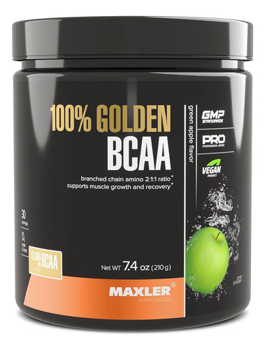 Maxler 100% Golden Bcaa Powder - Bebida De Recuperación Intr
