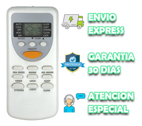 Control Compatible Con Frikko, Lennox Minisplit Zh/jt-01