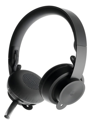 Auriculares inalámbricos Logitech Zone Plus Wireless 981-000805, color negro