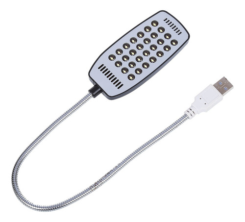 Frustracion Lampara Computadora Luz Usb Flexible Mini 28 Led