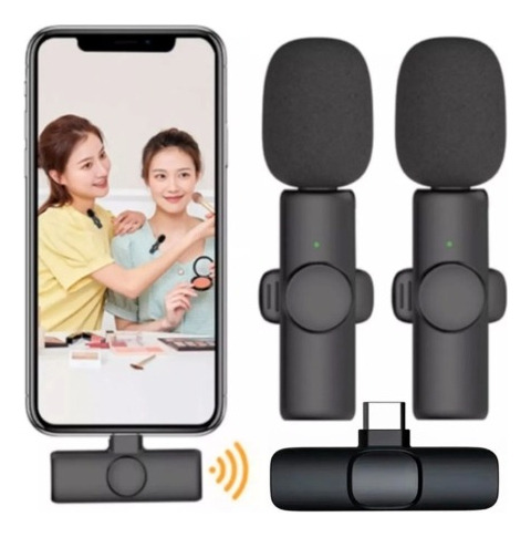 Microfono Balita K9 Inalámbrico Lavalier Tipo C O Lightning