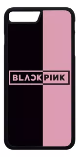 Funda Protector Case Para iPhone 8 Plus Black Pink