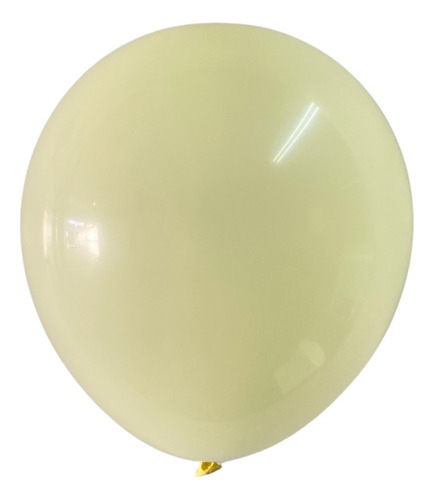 Globo 18 Pulgadas Amarillo Pastel Paq/3 Globos Glomex