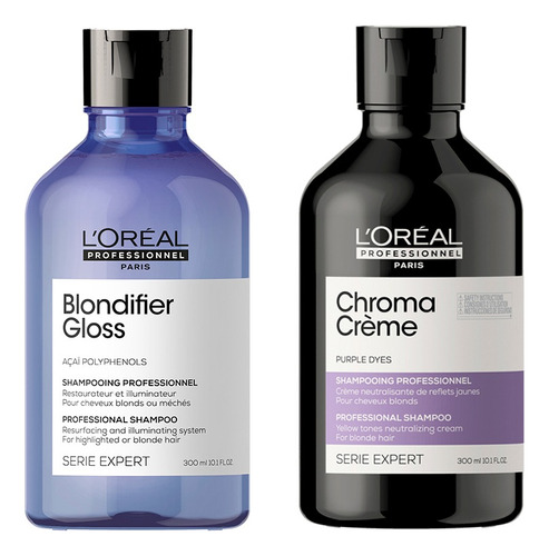 Kit Shampoo Chroma Creme + Blondifier Loréal Professionnel