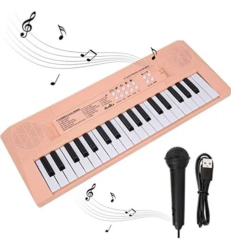 Piano Eléctrico 37 Teclado Eléctrico Para Principiantes Con