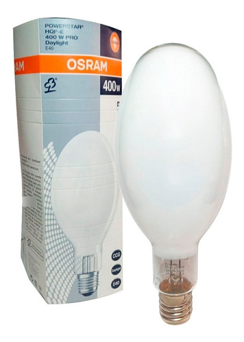 Lampara Mercurio Halogenado Osram Hqi-e 400 W/d Pro E40