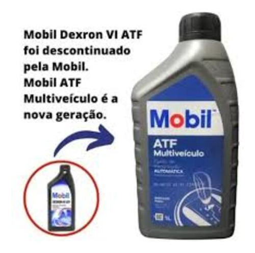 Óleo Cambio Automático Mobil Atf Dexron Vi 6