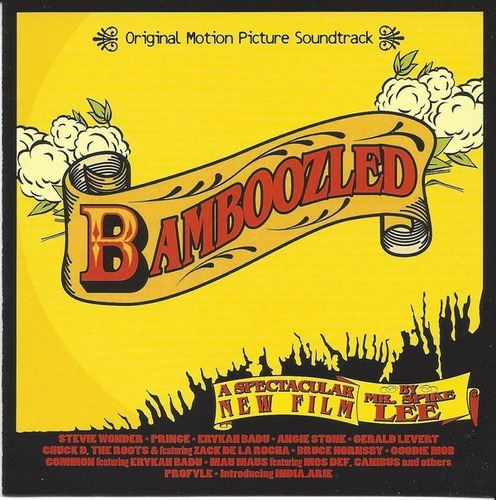Cd Trilha Bamboozled Motion Picture Soundtrack Ed Us 2000