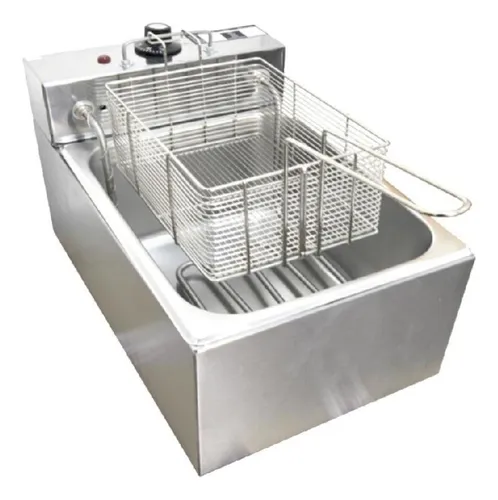 comprar Fritadeira Elétrica 1 Cuba Plus Aço Inox 06l 110v 2000w