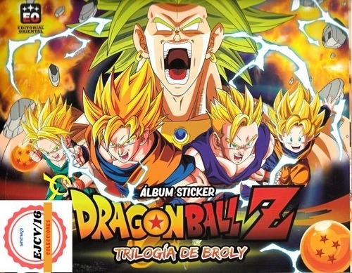 Album  Dragon Ball Z Trilogia De Broly  Completo A Pegar