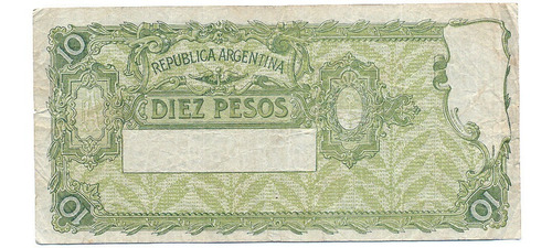 Billete 10 Pesos Caja De Conversión Bottero 1621 Arana Marín