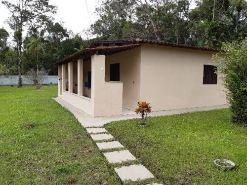 Belíssima Chácara De Laje Com Casa De Caseiro Em Itanhaém Sp