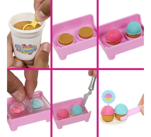 Barbie Profesiones Set Cafetería Y Panadería Diseños Pan