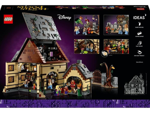 Lego Ideas 21341 - Abracadabra: O Chalé Das Irmãs Sanderson Quantidade De Peças 2316