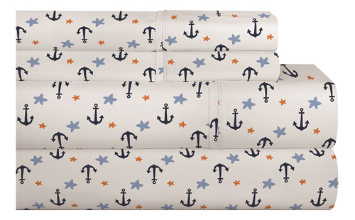 Lullaby Bedding Away At Sea Twin Xl Juego De Sabanas De Per