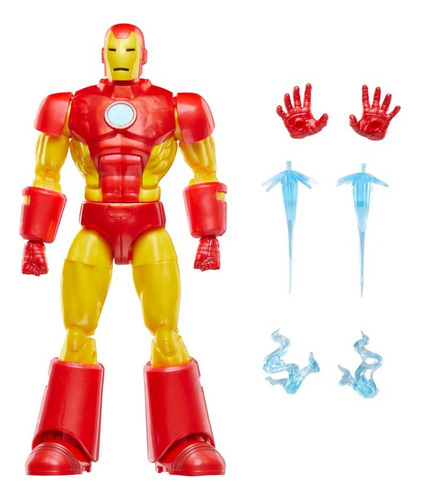 Figura De Acción Marvel Legends Series De Iron Man Model 09