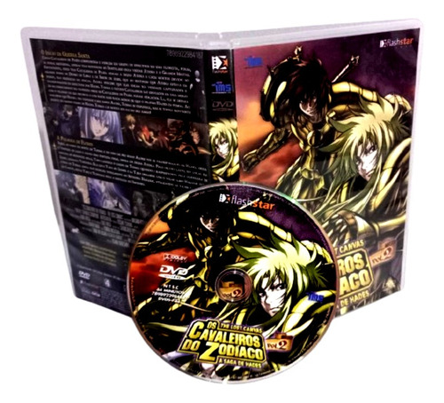Dvd Cavaleiros Do Zodiaco - The Losta Canvas-2002-nv-orig