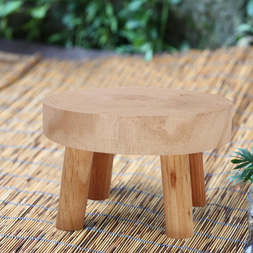 Maceta De Madera Maciza De 1 Pieza, Los 20x6x9cm Madera