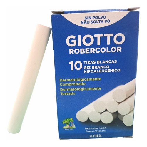 Tizas Robercolor Giotto X 10 Hipoalergenico 