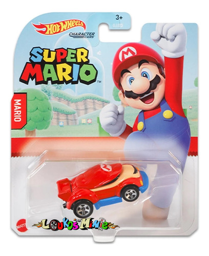 Hot Wheels Mario Super Mario Character Cars Lacrado