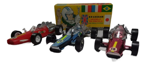 Auto Formula 1 Brabham Esc 1/24 Año.60 Sanz Devoto Toys