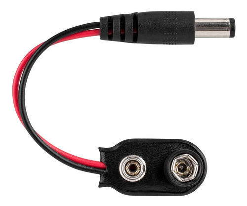 Cable Poder Macho  Bateria 9v - Arduino / Electroardu