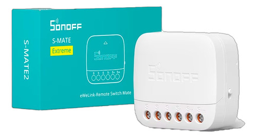Sonoff Interruptor S-mate2 Control Local Ewelink Con Pila