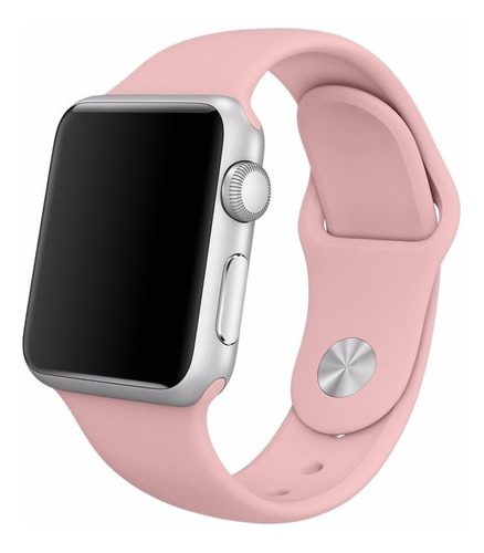 Imagem 2 de 5 de Pulseira De Silicone Para Apple Watch 38/40mm - Vintage Rose
