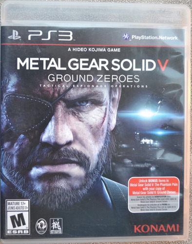 Metal Gear Solid V Ground Zeroes Ps3 Play Magic