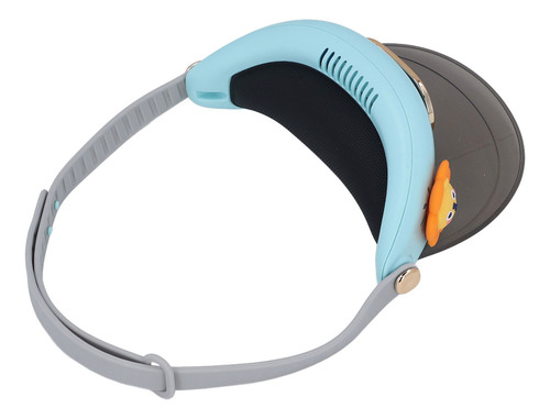 Ventilador Sun Hat Para Niños, 3 Velocidades, Abs, Pc, Silic