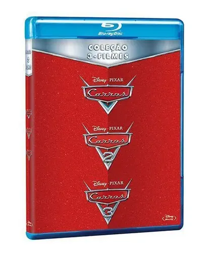 Blu-ray Box - Coleção Carros - 3 Filmes - Disney | MercadoLivre