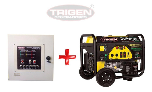 Tablero De Automatizacion + Trigen 10kw Planta Luz