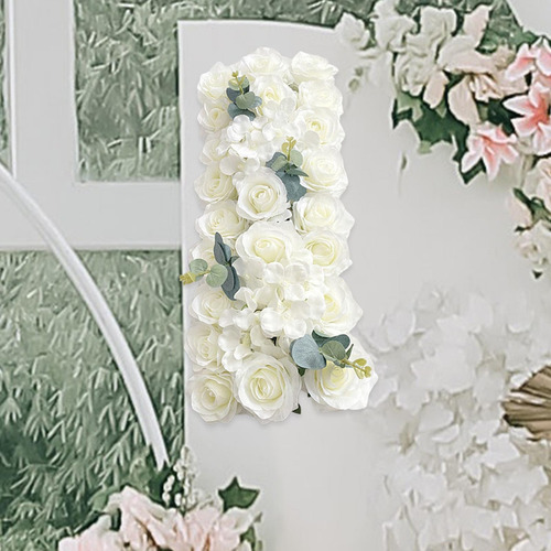 Panel De Flores De Arreglo De Pared De Flores De Boda Para