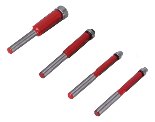 Trimming Knife Milling Cutter 4pcs Set Woodworking